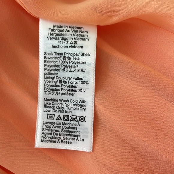 J.Crew Pleated Apricot Midi Skirt size S - Picture 3 of 3